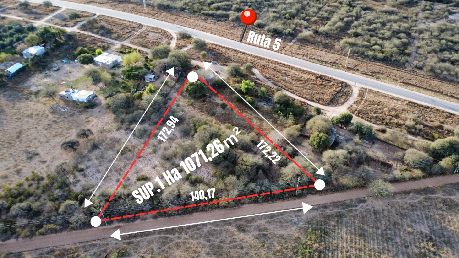 VENDE LOTE/RUTA 5